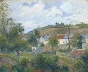 A Corner of l'Hermitage, Pontoise by Art