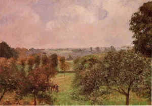 After the Rain, Autumn, Eragny by Camille Pissarro - Hand-Painted Oil Painting Reproduction
