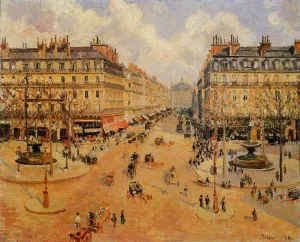 Avenue de l'Opera: Morning Sunshine by Art