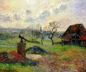 Brickworks at Eragny by Camille Pissarro Art