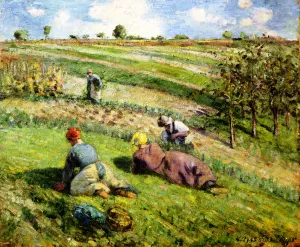 Cultivators in the Fields, Pontoise by Art