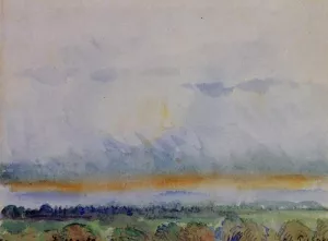 Eragny, Sunset by Art