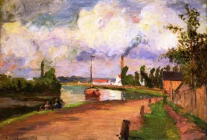 Fishermen on the Banks of the Oise by Art