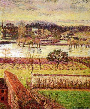 Flood, Twilight Effect, Eragny by Art