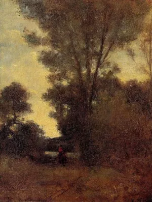 Horseman in the Forest by Art