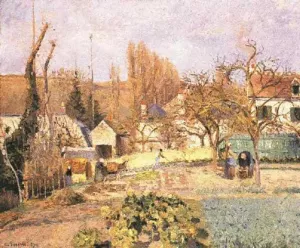 Kitchen Garden at the Hermitage, Pontoise by Art