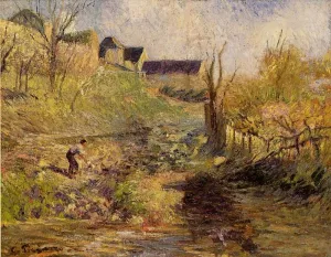 Landscape at Osny by Camille Pissarro Art