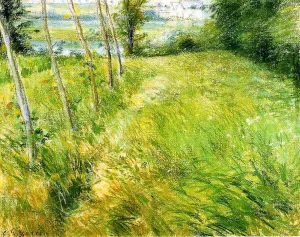 Landscape at Pontoise by Camille Pissarro - Hand-Painted Oil Painting Reproduction