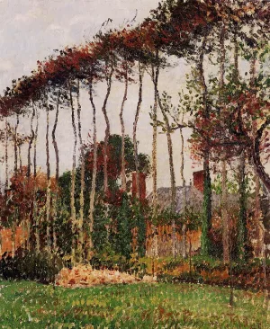 Landscape at Varengeville by Camille Pissarro Art