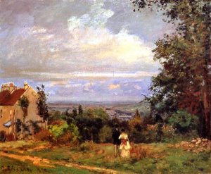 Landscape Near Louveciennes by Art