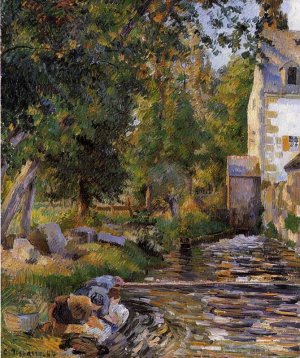 Laundry and Mill at Osny by Art
