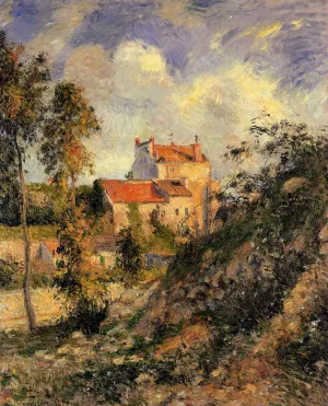 Les Mathurins, Pontoise by Camille Pissarro Art