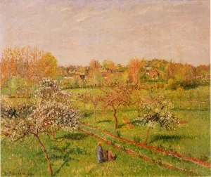 Morning, Flowering Apple Trees, Eragny by Art