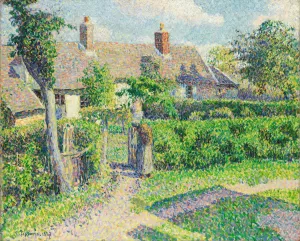 Peasants'houses, Eragny by Art