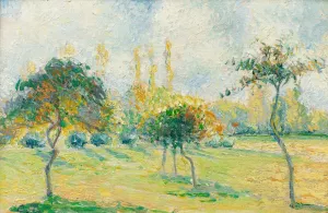 Pommiers, effet d'automne by Camille Pissarro - Hand-Painted Oil Painting Reproduction
