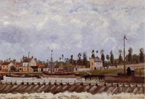Pontoise Dam by Art