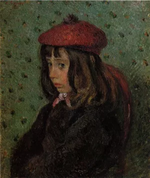 Portrait of Felix Pissarro by Camille Pissarro Art