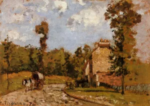 Road in Port-Maryl by Camille Pissarro Art