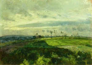 Rolling Landscape in Winter by Art