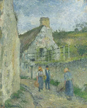 Rue Des Roches Au Valhermeil, Auvers Sur Oise by Art