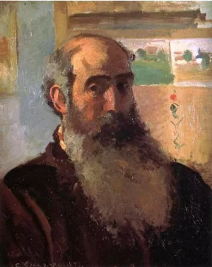 Self Portrait 3 by Camille Pissarro - Hand-Painted Oil Painting Reproduction