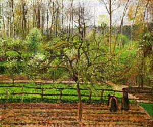Spring, Gray Weather, Eragny by Art