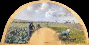 The Cabbage Gatherers by Art