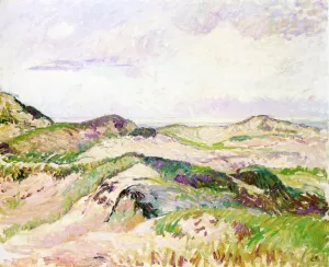 The Dunes at Knokke by Camille Pissarro - Hand-Painted Oil Painting Reproduction