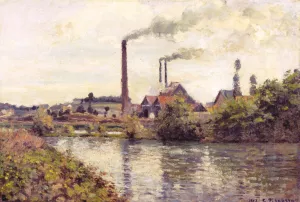 The Factory at Pontoise by Art