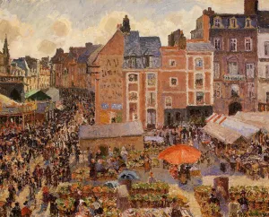 The Fair, Dieppe: Sunny Afternoon by Art