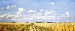 The Four Seasons: Summer by Camille Pissarro Art