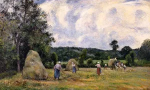 The Harvest at Montfoucault II by Art