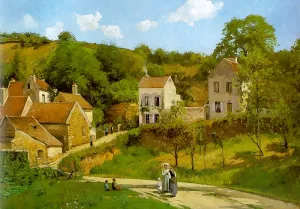 The Hermitage at Pontoise by Art
