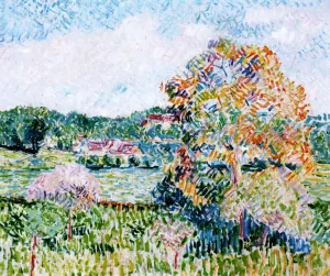 The Large Walnut Tree at Eragny, Autumn by Art