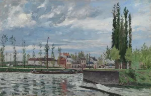 The Lock at Pontoise by Art
