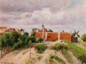 The Village of Knocke, Belgium by Art