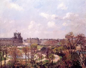 Tuileries Garden, Morning, Spring by Art