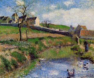 View of a Farm in Osny by Art