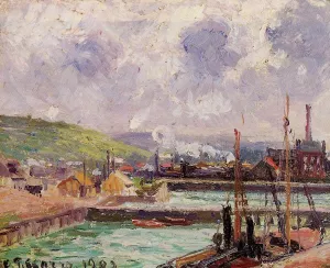 View of Duquesne and Berrigny Basins in Dieppe by Art