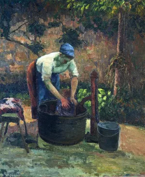 Washerwoman by Art